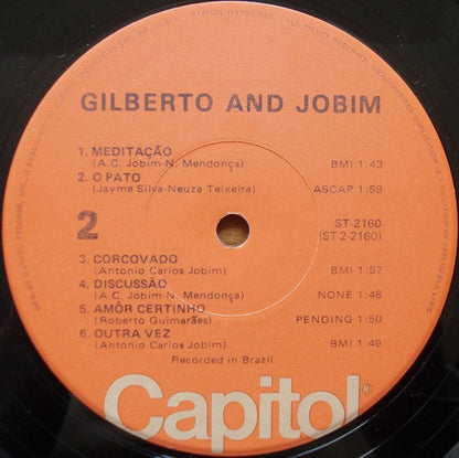 Gilberto* & Jobim* : Gilberto & Jobim (LP, Album, RE)