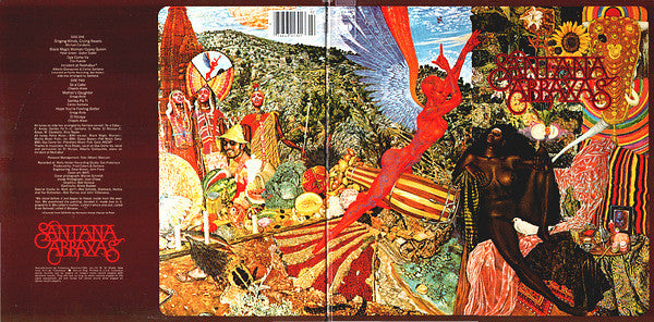 Santana : Abraxas (LP, Album, RE, Gat)