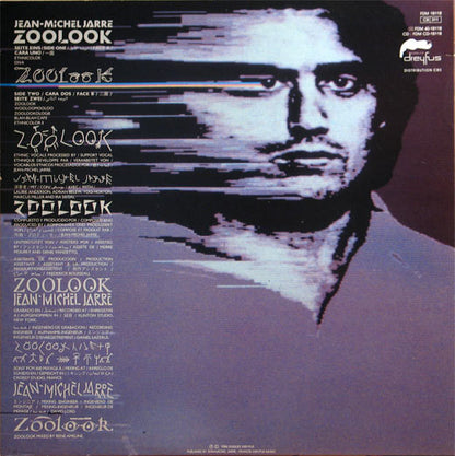 Jean-Michel Jarre : Zoolook (LP, Album)