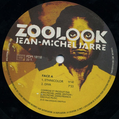 Jean-Michel Jarre : Zoolook (LP, Album)
