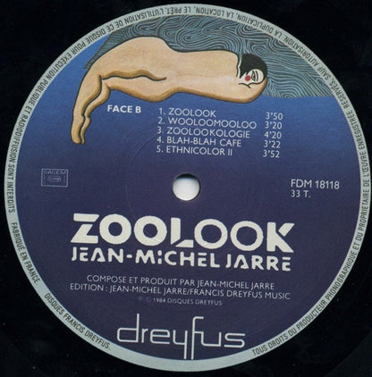 Jean-Michel Jarre : Zoolook (LP, Album)