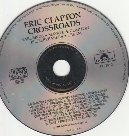 Eric Clapton : Crossroads (4xCD, Comp + Box, 12 )