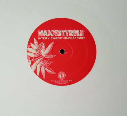 Majority Rule : Interviews With David Frost (LP, Album, Whi)