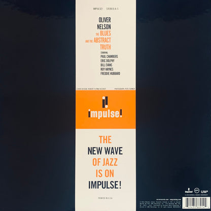 Oliver Nelson : The Blues And The Abstract Truth (LP, Album, RE, RM, 180)