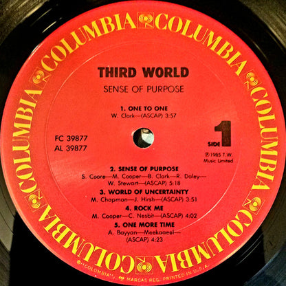 Third World : Sense Of Purpose (LP, Album, Pit)