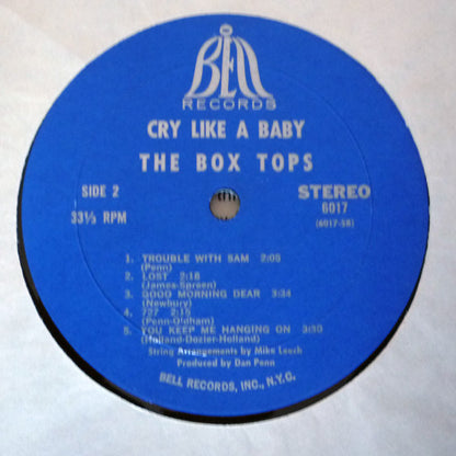 The Box Tops* : Cry Like A Baby (LP, Album, Bes)