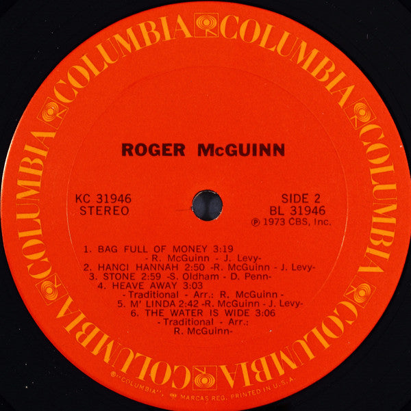 Roger McGuinn : Roger McGuinn (LP, Album, Pit)