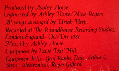 Uriah Heep : Abominog (LP, Album, 53 )