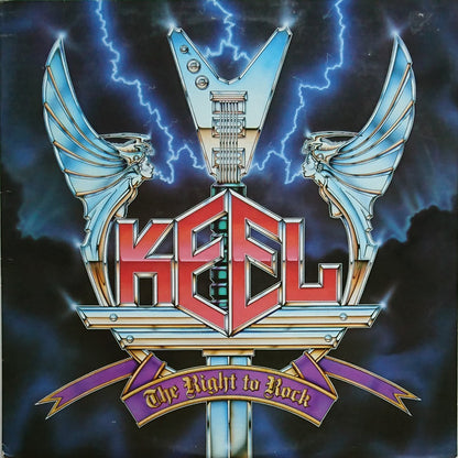 Keel : The Right To Rock (LP, Album, Ind)