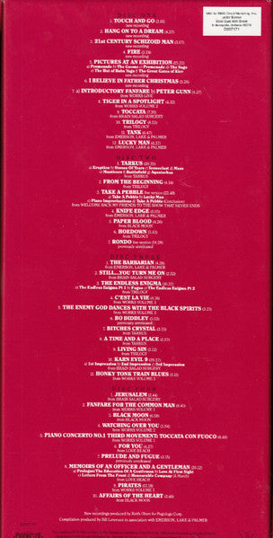 Emerson, Lake & Palmer : The Return Of The Manticore (4xCD, Comp, Club + Box)