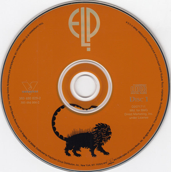 Emerson, Lake & Palmer : The Return Of The Manticore (4xCD, Comp, Club + Box)