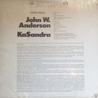 John W. Anderson Presents Kasandra* : John W. Anderson Presents Kasandra (LP, Album)