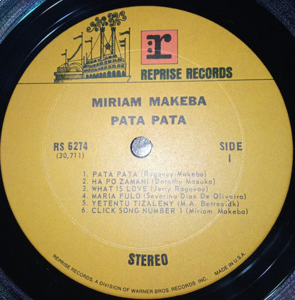 Miriam Makeba : Pata Pata (LP, Album, RE, Pit)