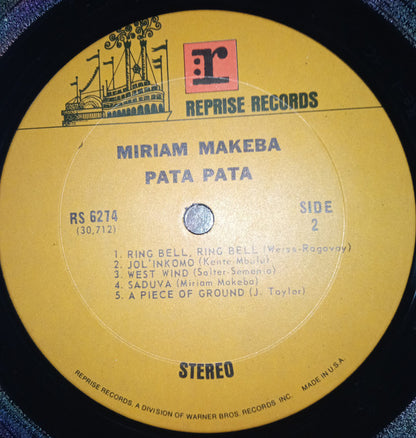 Miriam Makeba : Pata Pata (LP, Album, RE, Pit)