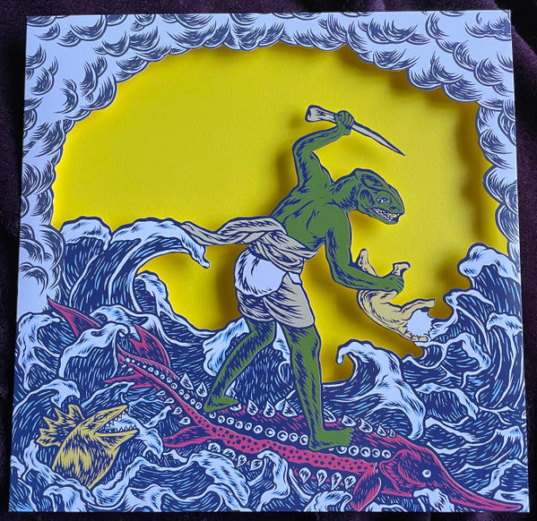 King Gizzard And The Lizard Wizard : Teenage Gizzard (LP, Comp, S/Edition, Yel)