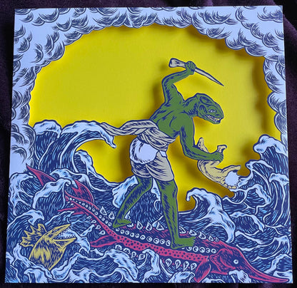 King Gizzard And The Lizard Wizard : Teenage Gizzard (LP, Comp, S/Edition, Yel)