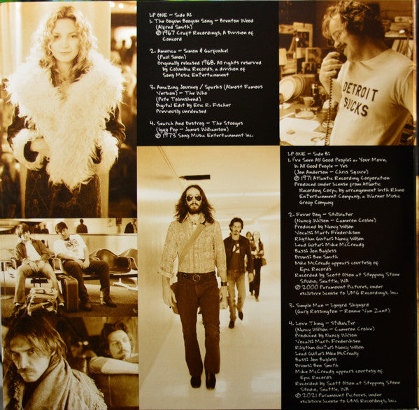 Various : Almost Famous (Music From The Motion Picture) (LP, Pur + LP, Mag + Album, Comp, Dlx, Ltd, RE)