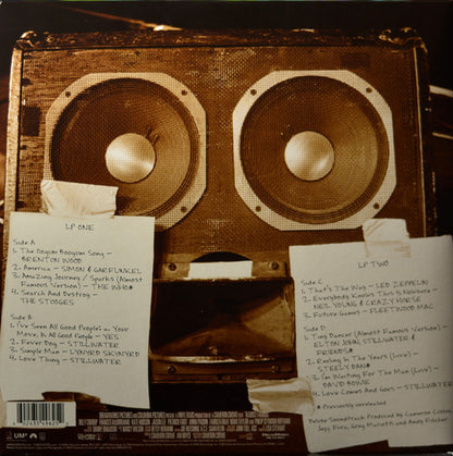 Various : Almost Famous (Music From The Motion Picture) (LP, Pur + LP, Mag + Album, Comp, Dlx, Ltd, RE)