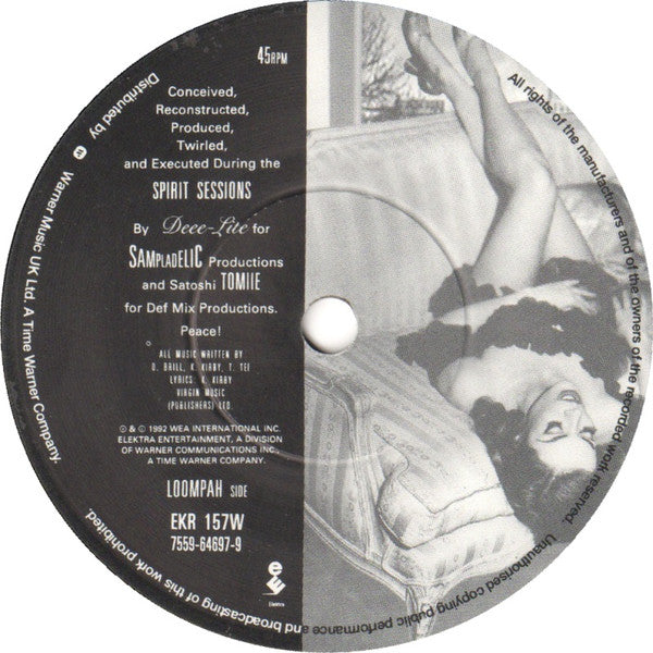 Deee-Lite : Thank You Everyday (7", Single, Pos)