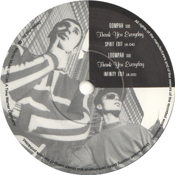 Deee-Lite : Thank You Everyday (7", Single, Pos)