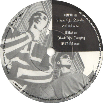 Deee-Lite : Thank You Everyday (7", Single, Pos)