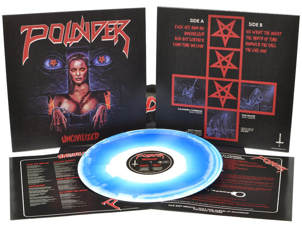 Pounder : Uncivilized (LP, Ltd, Blu)