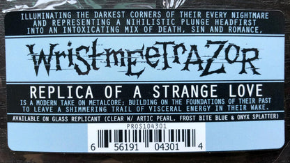 Wristmeetrazor : Replica Of A Strange Love (LP, Album, Cle)
