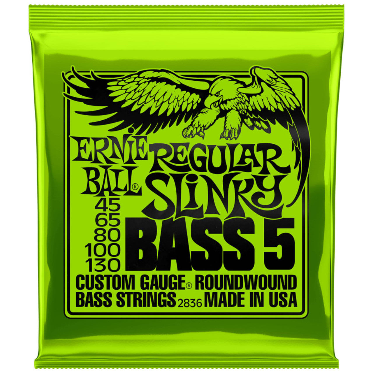 Ernie Ball Regular Slink Bass 5 String 45-130