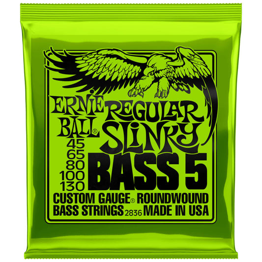 Ernie Ball Regular Slink Bass 5 String 45-130