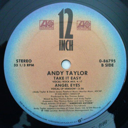 Andy Taylor : Take It Easy (12", Single)