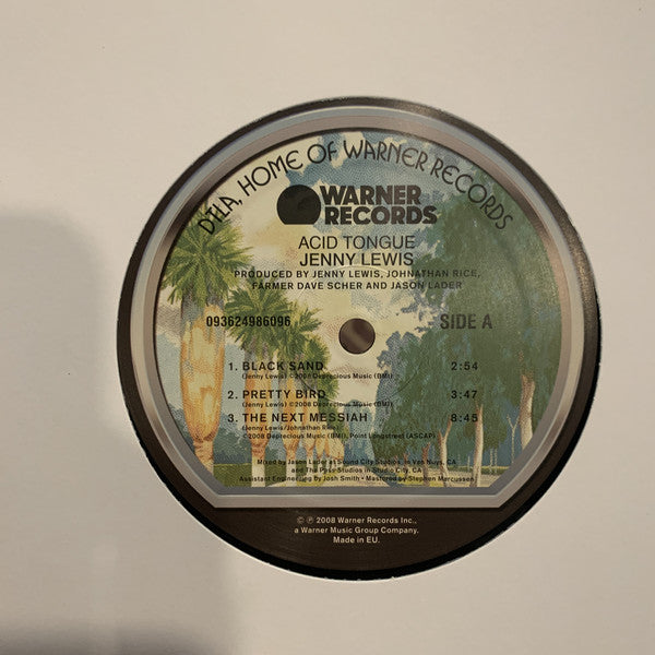 Jenny Lewis : Acid Tongue (LP + LP, S/Sided, Etch + Album, RE, RP)