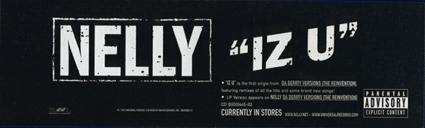 Nelly : Iz U (12", Single)