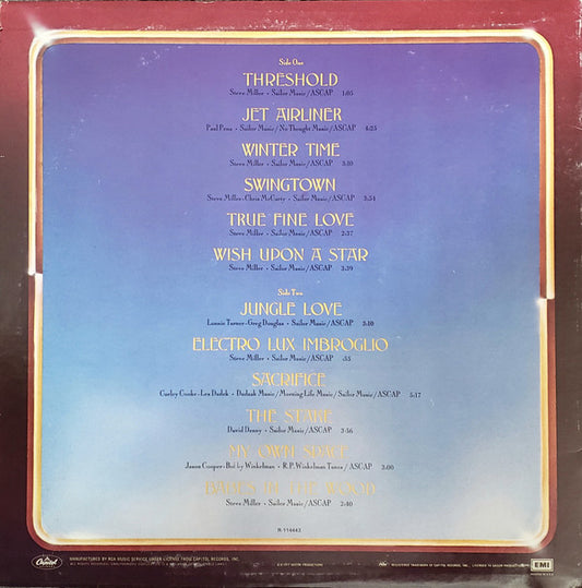 Steve Miller Band : Book Of Dreams (LP, Album, Club, RCA)