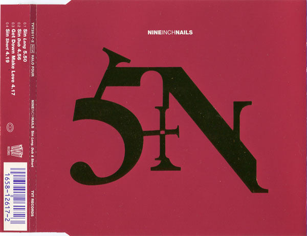 Nine Inch Nails : Sin (Long, Dub & Short) (CD, Single)