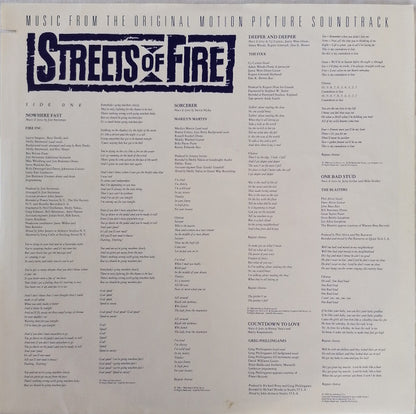 Various : Streets Of Fire (Music From The Original Motion Picture Soundtrack) (LP, Album)