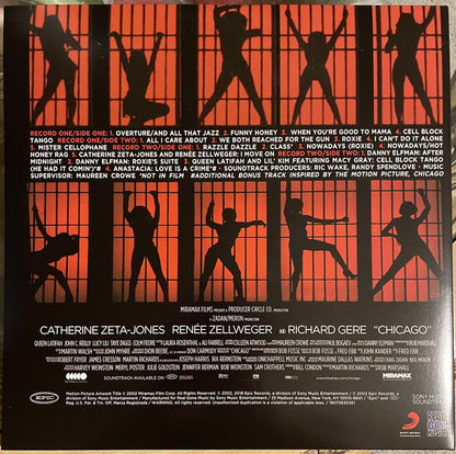 Various : Music From The Miramax Motion Picture Chicago (2xLP, Album, RP, Red)