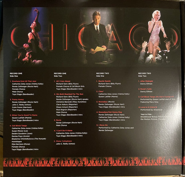 Various : Music From The Miramax Motion Picture Chicago (2xLP, Album, RP, Red)
