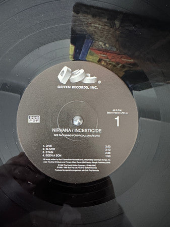 Nirvana : Incesticide (2x12", Comp, Ltd, RE, RM, RP, Gat)