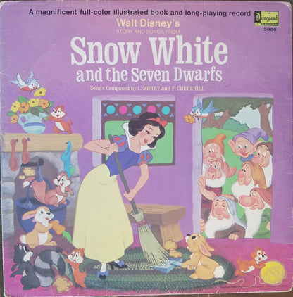 Ginny Tyler : Story And Songs From Snow White And The Seven Dwarfs (LP, Album, RE, RP)
