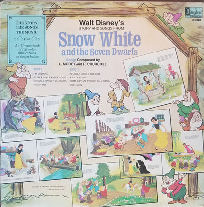 Ginny Tyler : Story And Songs From Snow White And The Seven Dwarfs (LP, Album, RE, RP)