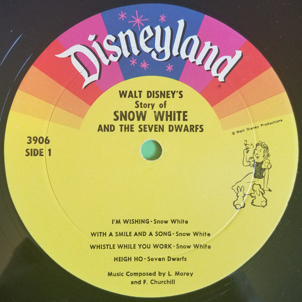 Ginny Tyler : Story And Songs From Snow White And The Seven Dwarfs (LP, Album, RE, RP)