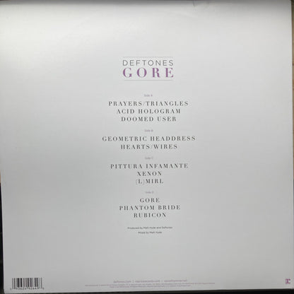 Deftones : Gore (2xLP, Album, Whi)
