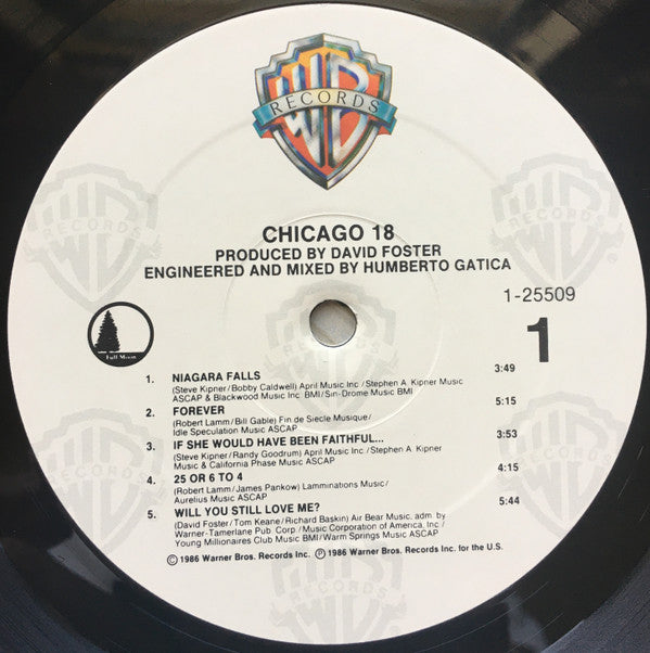 Chicago (2) : Chicago 18 (LP, Album)