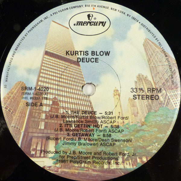 Kurtis Blow : Deuce (LP, Album, 53 )