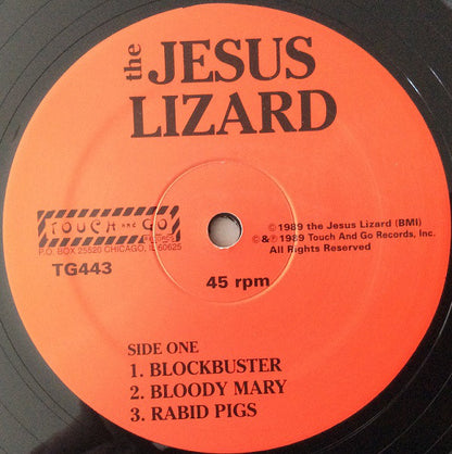 The Jesus Lizard : Pure (12", EP, RE, RM)