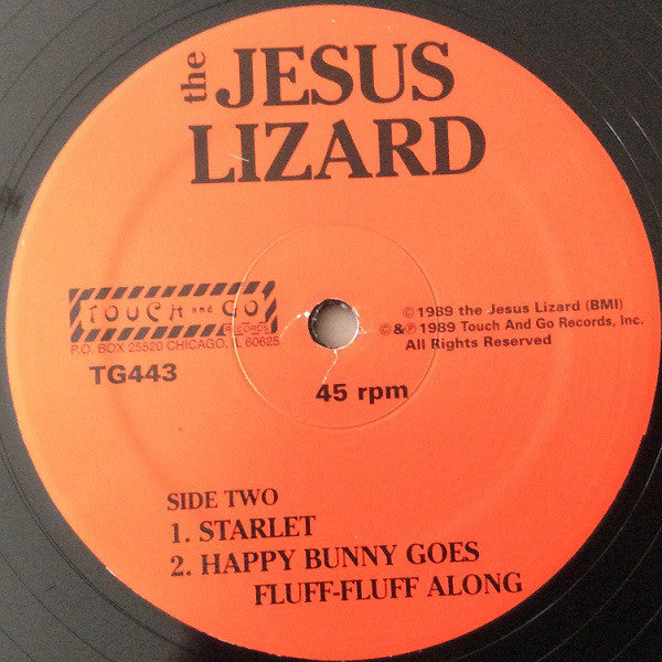 The Jesus Lizard : Pure (12", EP, RE, RM)