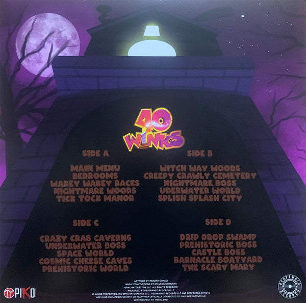 Steve Duckworth : 40 Winks (2xLP, Pin)