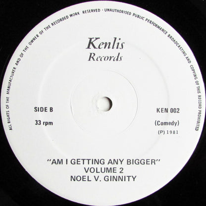Noel V. Ginnity : Am I Getting Any Bigger - Volume 2 (LP, Album)