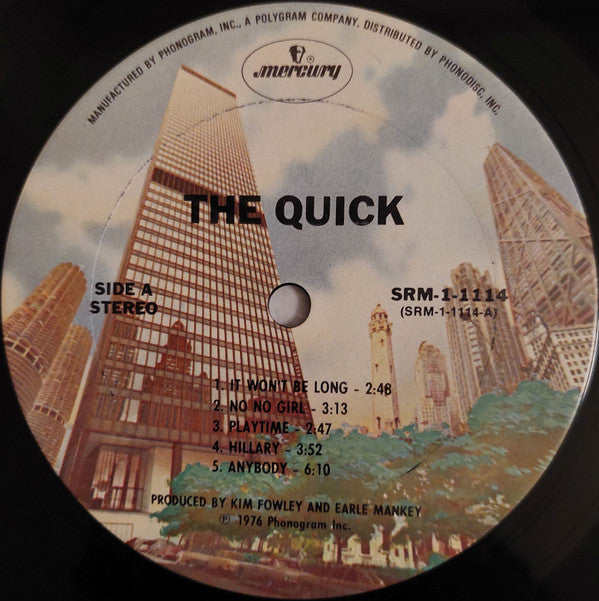 The Quick (3) : Mondo Deco (LP, Album, Ter)