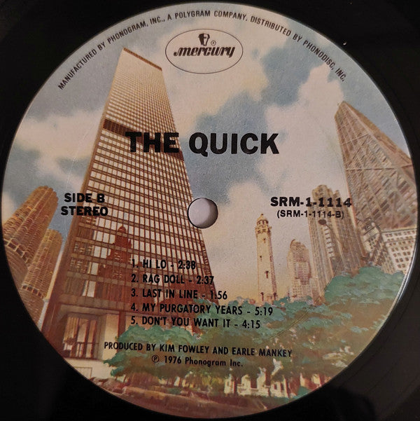 The Quick (3) : Mondo Deco (LP, Album, Ter)